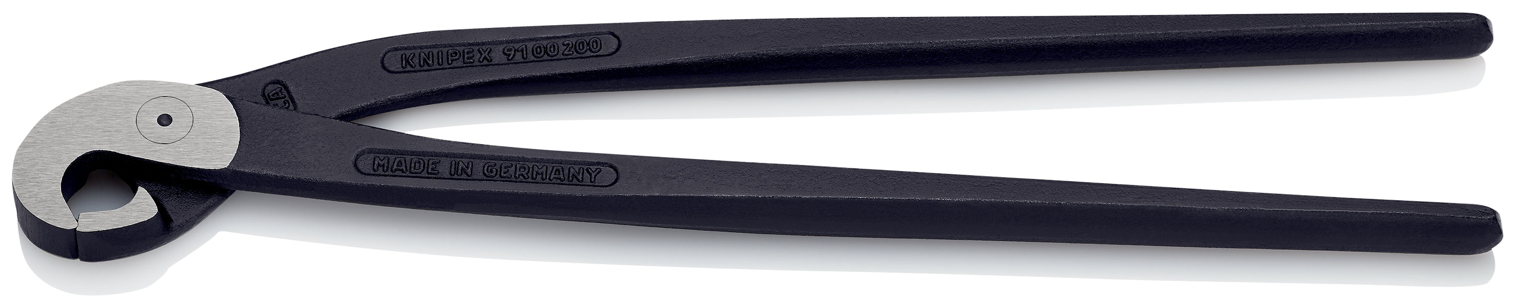 91 00 200 | Tile Nibbling Pincer (Parrot Beak Pincer) | Black Atramentized - 200mm