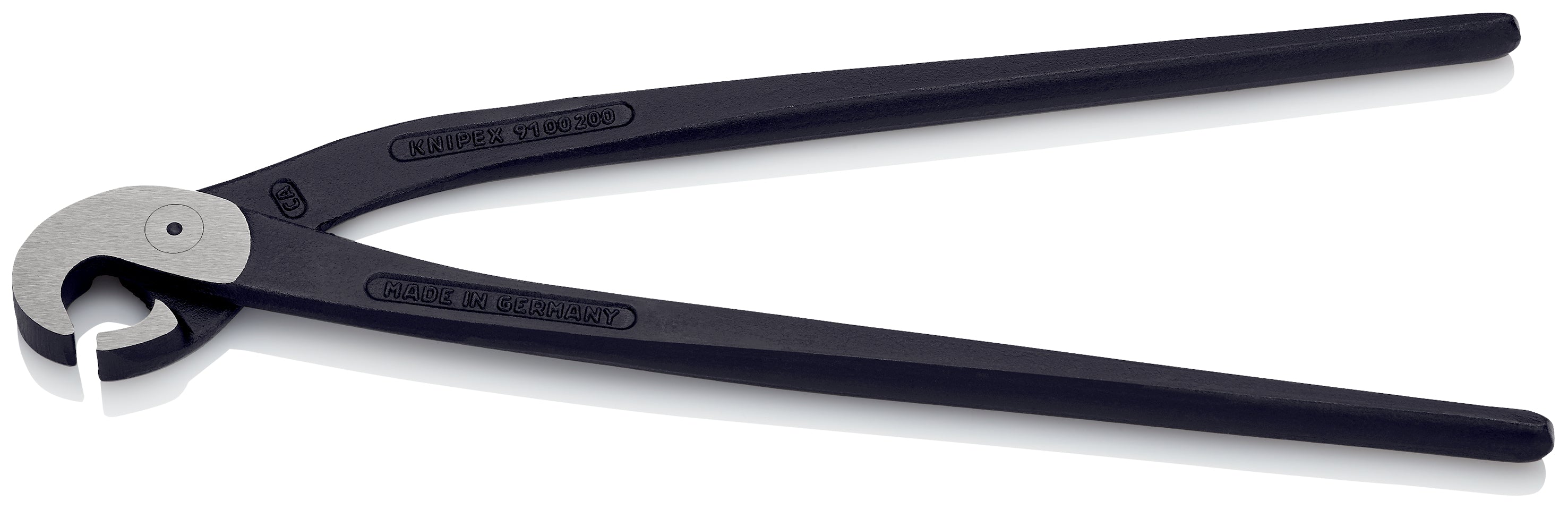91 00 200 | Tile Nibbling Pincer (Parrot Beak Pincer) | Black Atramentized - 200mm