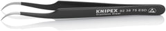 Knipex | 92 38 75 ESD | Universal Curved Tweezers 118mm