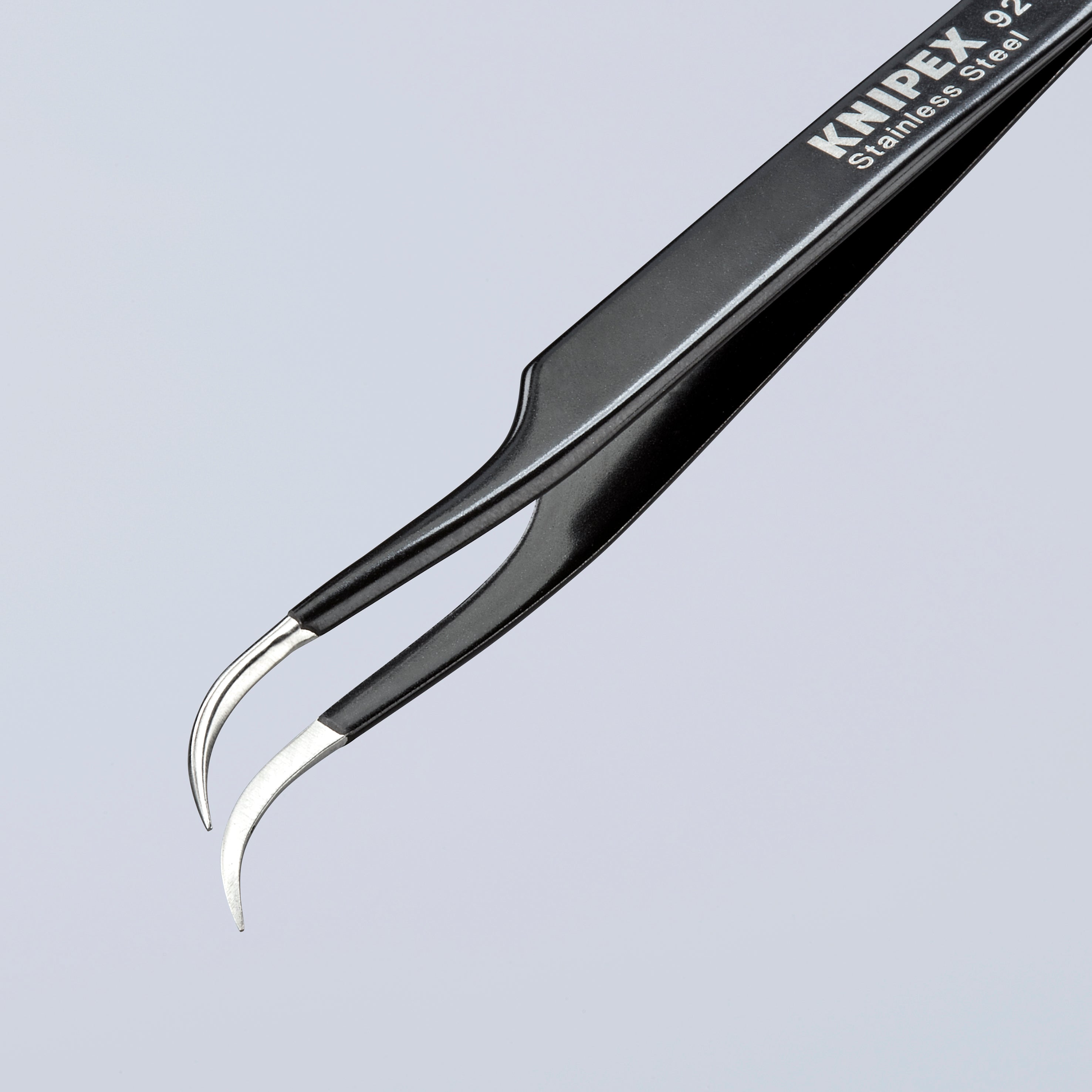 Knipex | 92 38 75 ESD | Universal Curved Tweezers 118mm