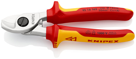 95 16 165 | VDE Cable Shears | Multi-Component Handle - 165mm