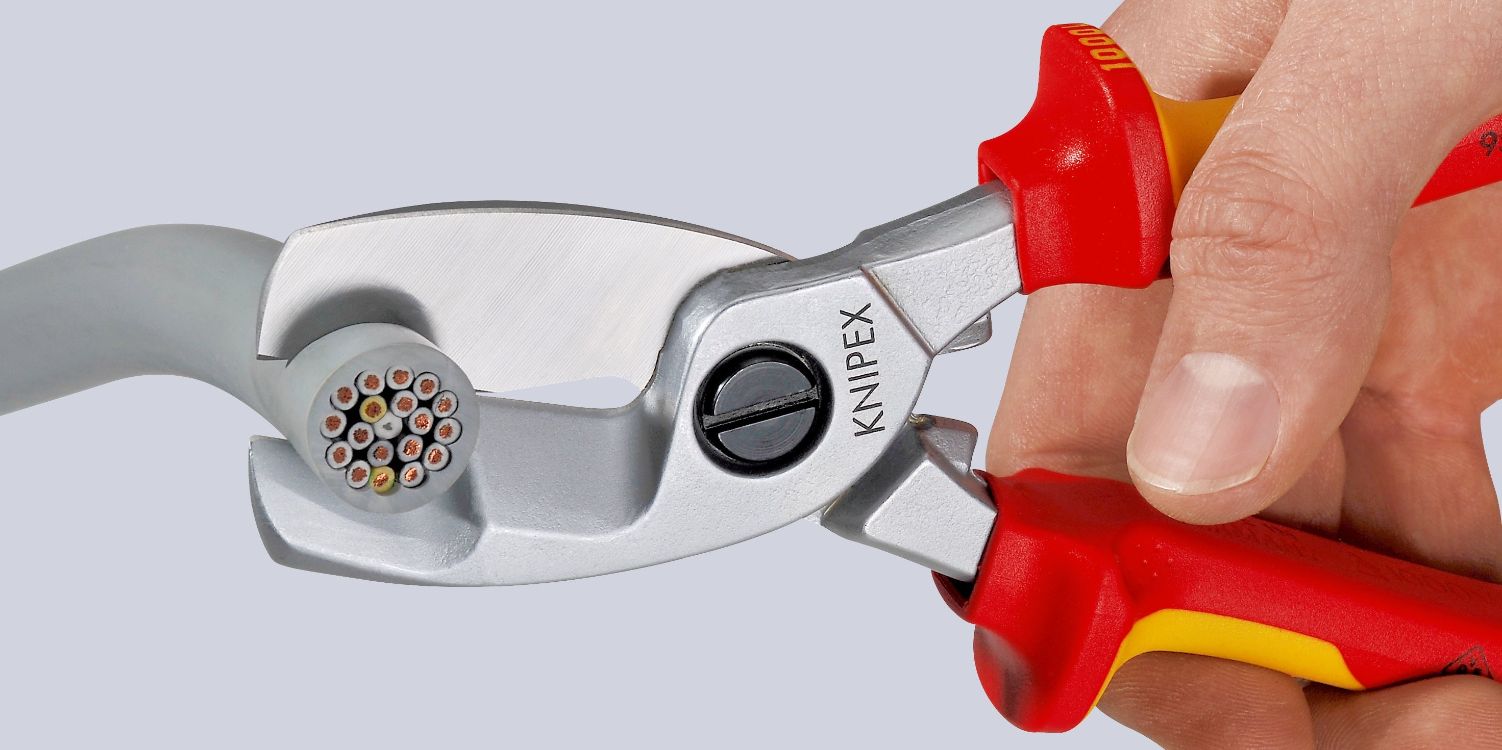 95 16 200 | VDE Cable Shears | Multi-Component Handle - 200mm