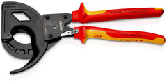 95 36 320 | VDE 3-Stage Ratchet Cable Cutter | Multi-Component Handle - 320mm