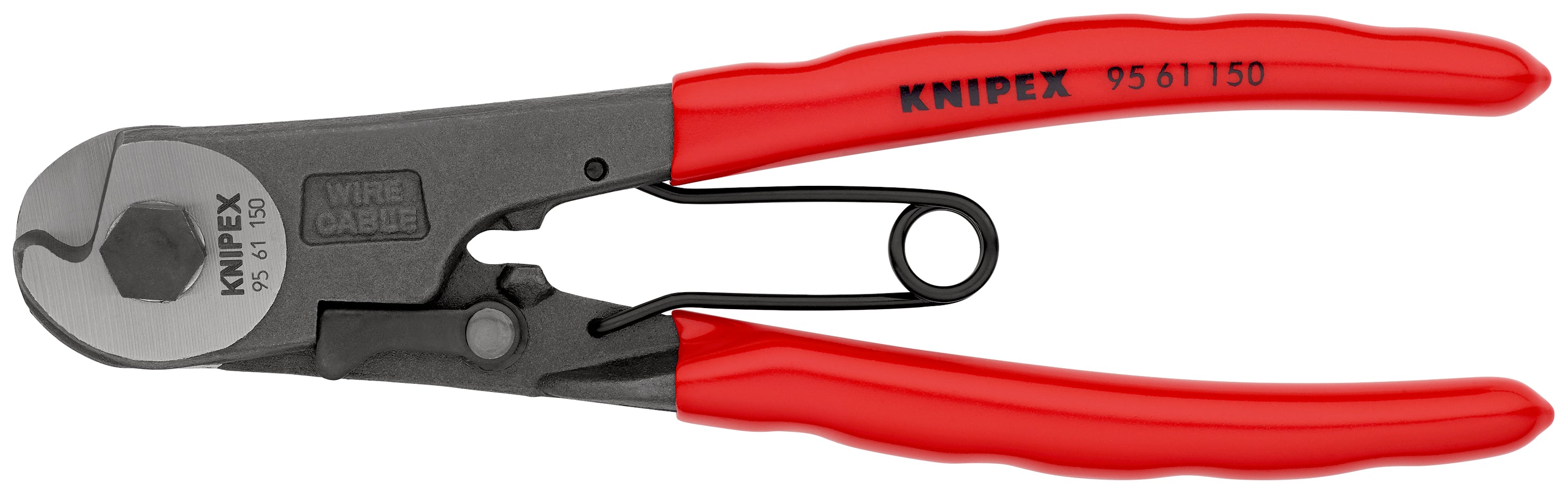 95 61 150 | Bowden Cable Cutter | Coated Handle | Black Atramentized - 150mm