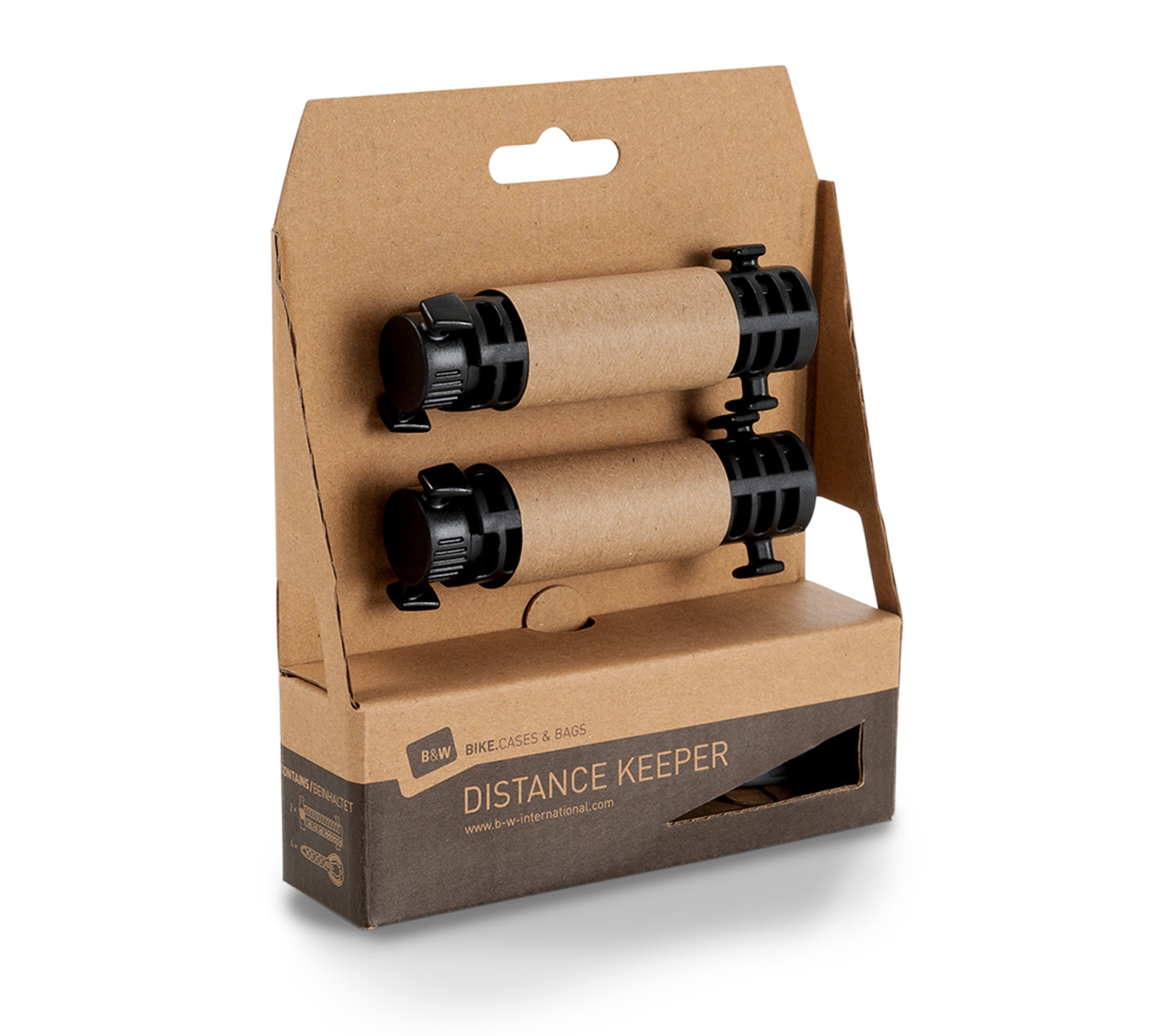 B & W | Bicycle Distance Keeper - Pack of 2