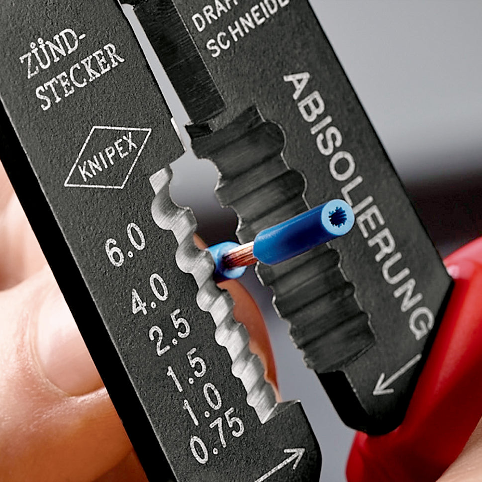 97 32 240 | Crimping Pliers (Technical Details Inside) | Multi-Component Handle - 240mm