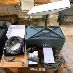 Starlink Internet Satellite Standard 4 Portable System | Compact High-Speed Broadband Kit for Travel, Remote Work & Outdoor Use