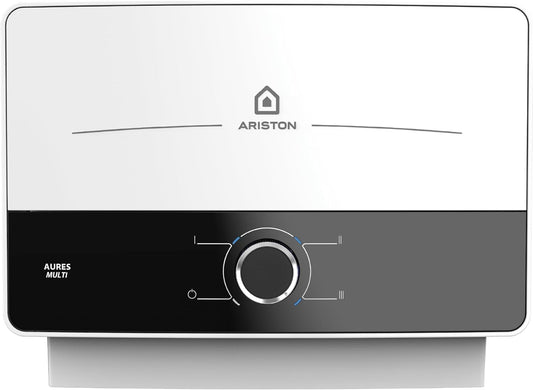Ariston® 7.7 kW Instant Water Heater, Made in Italy Aures Multi for Bathroom & Kitchen with 5 Years Warranty, Express Installation Available