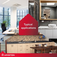 Ariston® 7.7 kW Instant Water Heater, Made in Italy Aures Multi for Bathroom & Kitchen with 5 Years Warranty, Express Installation Available