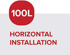 Ariston® 100L Horizontal Water Heater BLUR-100H with 5 Years Warranty, Express Installation Available