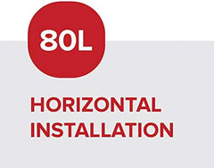 Ariston® 80L Horizontal Water Heater PRO1R-80H with 7 Years Warranty, Express Installation Available