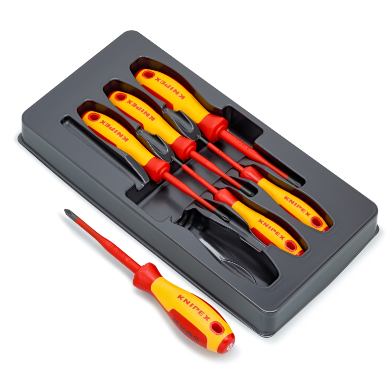 Knipex | 00 20 12 V03 | VDE Screwdriver Set 6pc