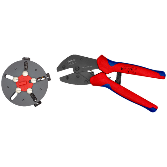 97 33 01 | MultiCrimp® Lever Action Crimping Pliers w/ Profile Magazine | Multi-Component Handle - 250mm