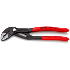 87 01 Series | Cobra® Water Pump Pliers | Non-Slip Handle | Grey Atramentized - (Various Sizes)