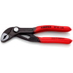 87 01 Series | Cobra® Water Pump Pliers | Non-Slip Handle | Grey Atramentized - (Various Sizes)