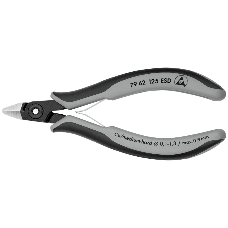 79 62 125 ESD Precision Electronics Side Cutter ESD