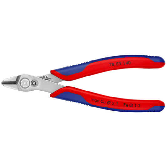 78 03 140 | Electronics Super Knips® | Multi-Component Handle | Polished Head / INOX Steel - 140mm