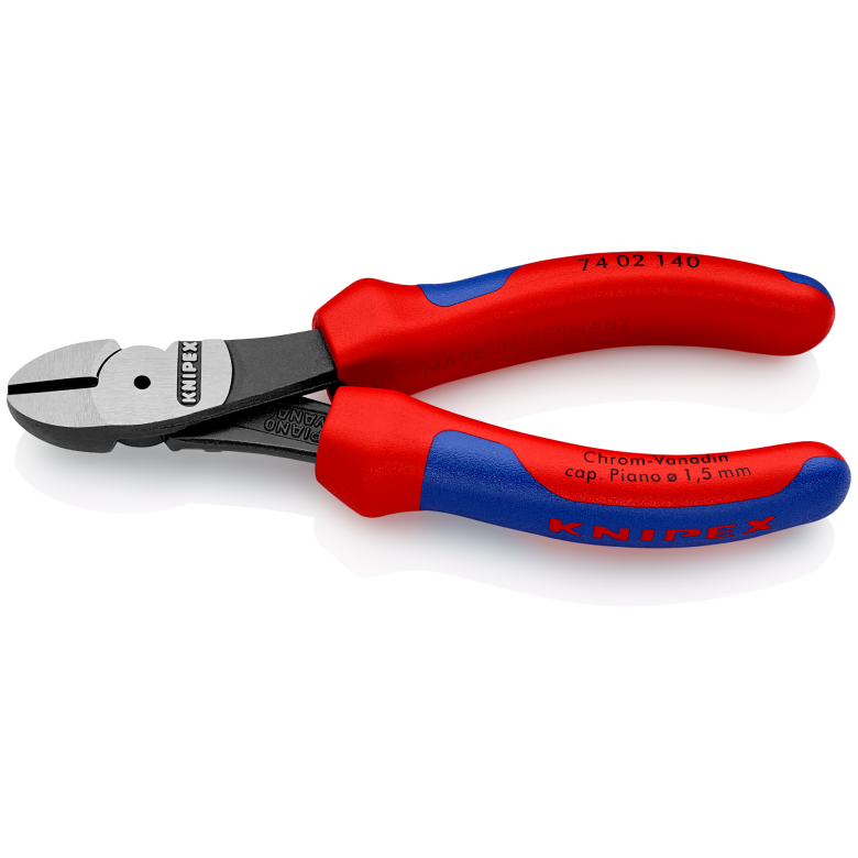 74 02 Series | High-Leverage Diagonal Cutter | Multi-Component Handle | Black Atramentized - (Various Sizes)