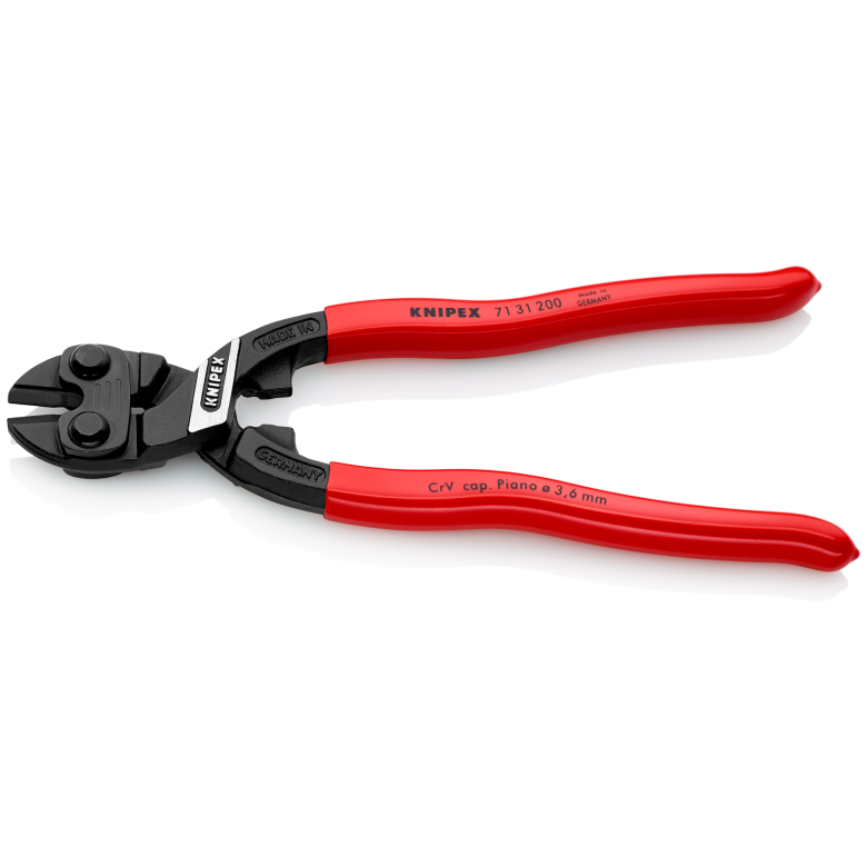 71 31 200 | CoBolt® Compact Bolt Cutters | Coated Handle | Black Atramentized - 200mm