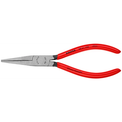 38 41 190 | Flat Mechanics Pliers | Coated Handle | Black Atramentized - 190mm