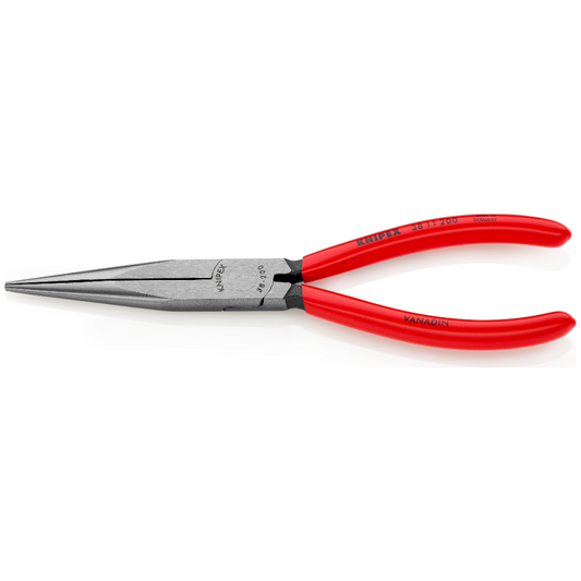 38 11 200 | Straight Mechanics Pliers | Coated Handle | Black Atramentized - 200mm