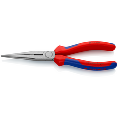 26 12 200 | Snipe Nose Side-Cutting (Stork Beak) Pliers | Multi-Component Handle | Black Atramentized - 200mm