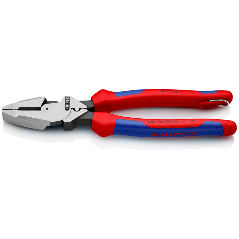 09 12 Series | "American" Linesman's Pliers | Multi-Component Handle | Black Atramentized - 240mm