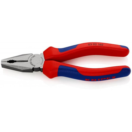 03 02 Series | Combination Pliers | Multi-Component Handle | Black Atramentized - (Various Sizes)