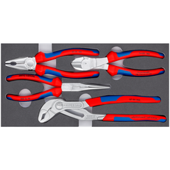 Knipex 00 20 01 V17 Set of pliers In a foam tray