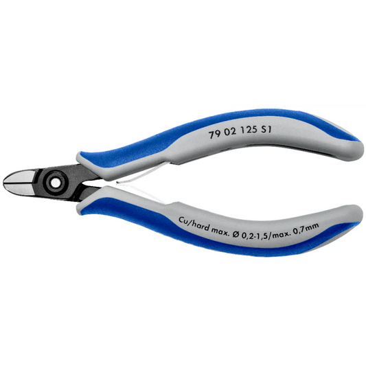 Knipex | 79 02 125 S1 | Precision Electronics Diagonal Cutter