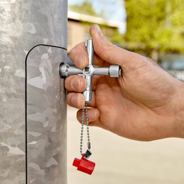 Knipex | 00 11 03 | Standard Cabinet Control Key | 76mm