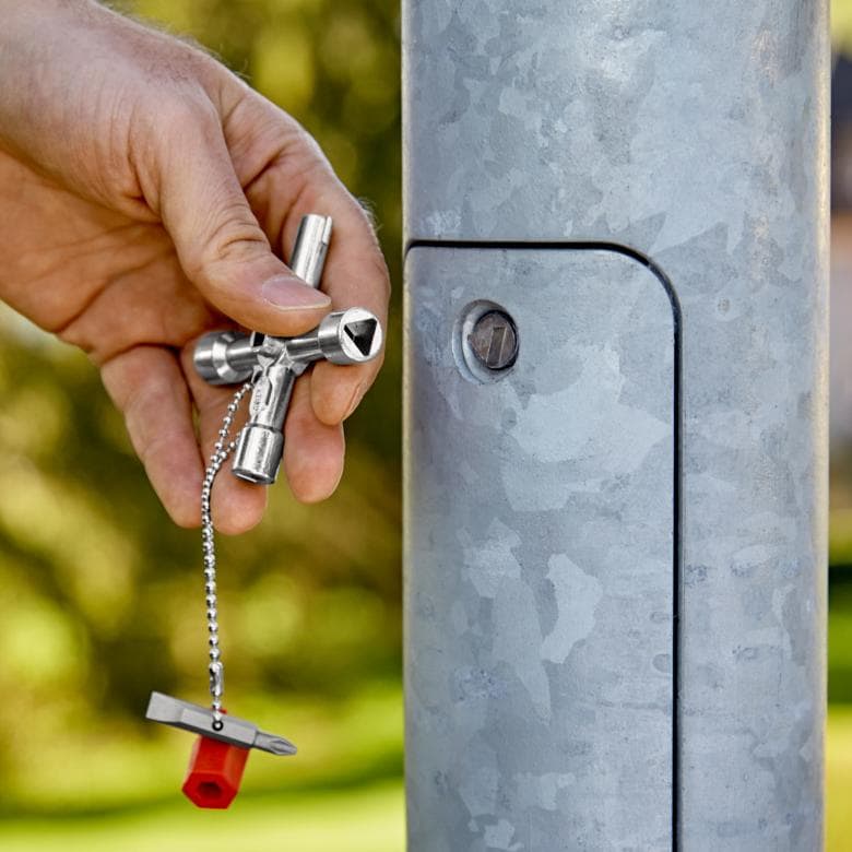 Knipex | 00 11 03 | Standard Cabinet Control Key | 76mm