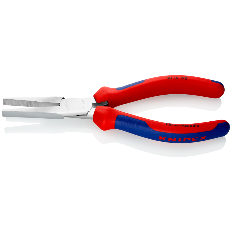 30 15 Series | Long Nose Pliers | Multi-Component Handle | Chrome Plated - (Various Sizes)