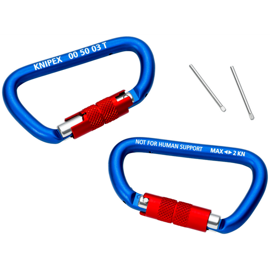 00 50 03 T BK Carabiner 2 pieces