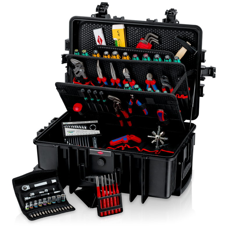 Knipex | 00 21 37 M | Mechanic Tool Kit | 90pc + "Robust" Tool Case