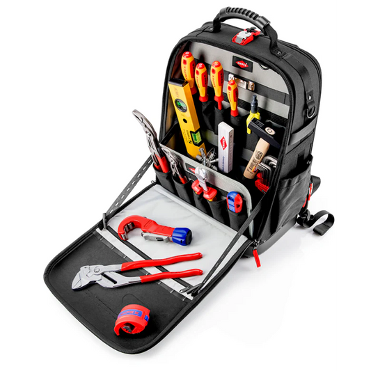 Knipex | 00 21 50 S | X18 Modular Backpack | Plumbing Set | 17pc Tools