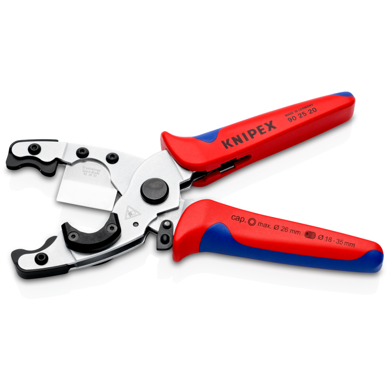 Knipex | 90 25 20 SB | Pipe Cutter for Composite & Protective Tube