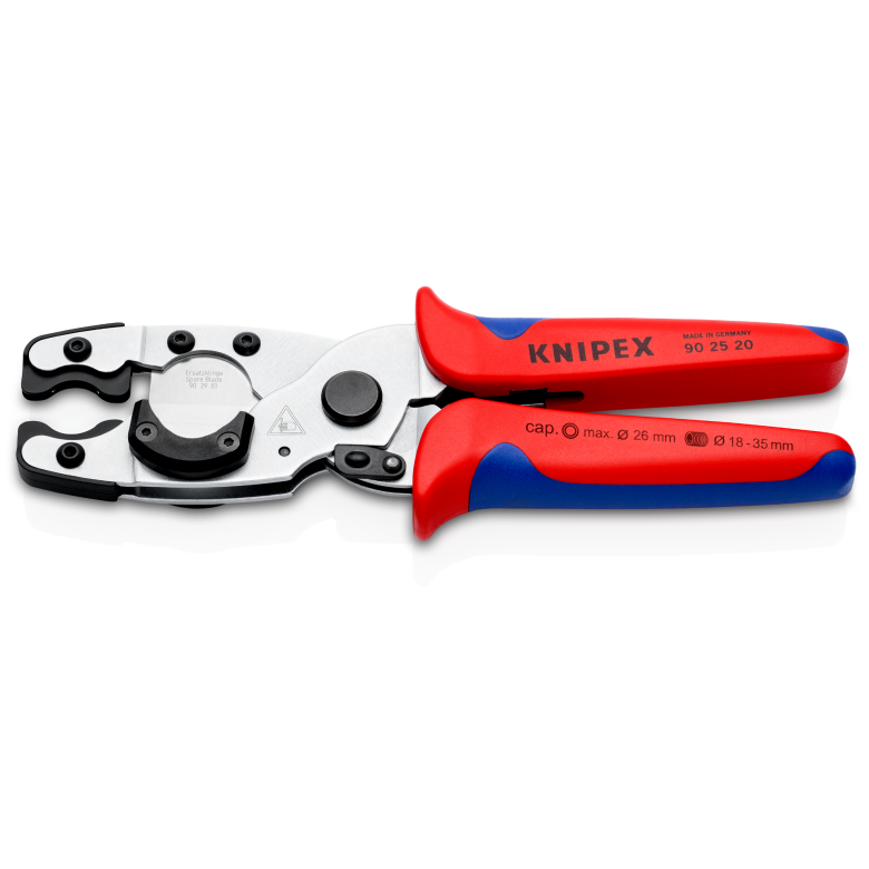 Knipex | 90 25 20 SB | Pipe Cutter for Composite & Protective Tube