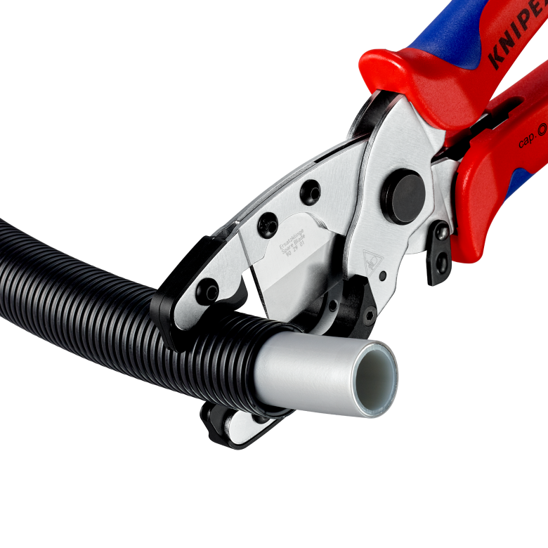Knipex | 90 25 20 SB | Pipe Cutter for Composite & Protective Tube
