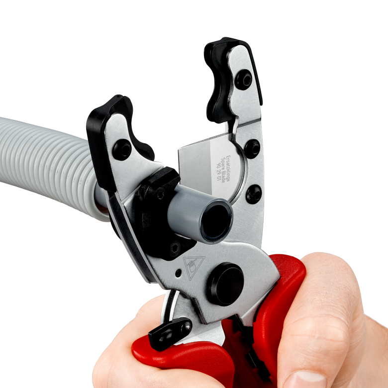 Knipex | 90 25 20 SB | Pipe Cutter for Composite & Protective Tube