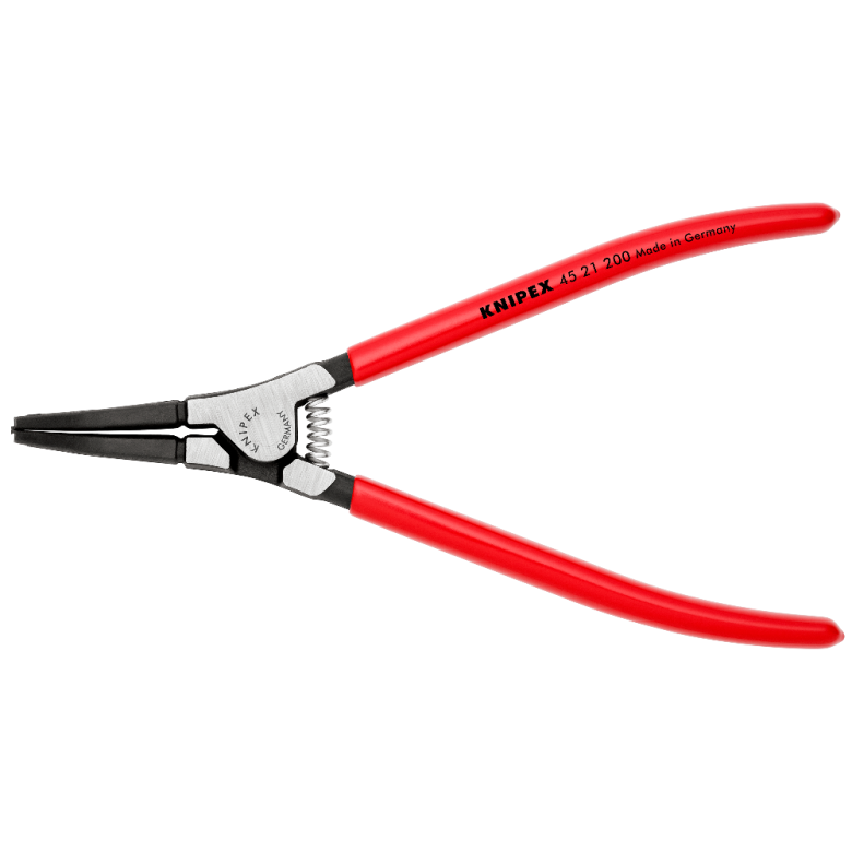 45 21 200 | Special Ring Retaining Pliers | Coated Handle | Black Atramentized - 200mm
