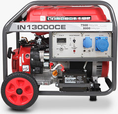 Ai Power IN13000CE 8000W Gasoline Portable Generator E-Start Heavy-Duty for Outdoor and Home Use