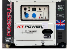 KT Power 7 kW Silent Diesel Generator Reliable Source of Emergency Electric Power for Villas, Construction Sites and Industries
