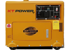 KT Power 8 kW/10 kVA Electric & Remote Start Single Phase Silent Diesel Generator EP9500T for Power Backup, Outdoor and Residencial Use