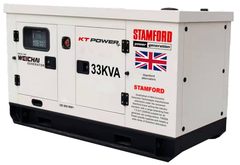 KT Power 30kVA/ 24 kW Diesel Generator, Reaible Electric Power for Industry, Construction and Home Use