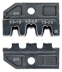 97 49 05 | Crimping die For Non-Insulated Open Plug Type Connectors (Plug Width 4.8 + 6.3mm)