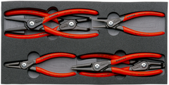 Knipex | 00 20 01 V02 | Precision Circlip Pliers Set | 6pc + Foam Tray
