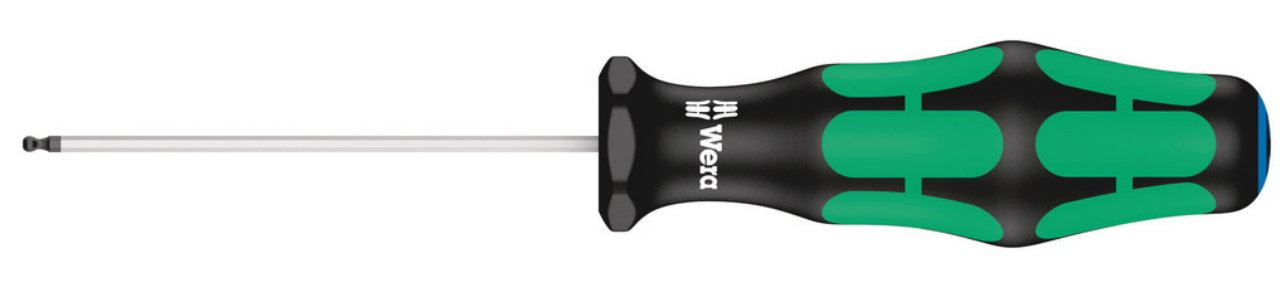 Wera 352 Ball End Hexagon Screwdriver (Various Size)