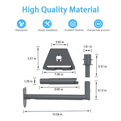 Starlink Gen 3 V3 Standard Roof L-Shaped Wall Mount