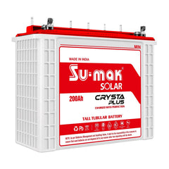 SUMAK TALL TUBULAR BATTERY CRYSTA PLUS 200AH/12V (C10)